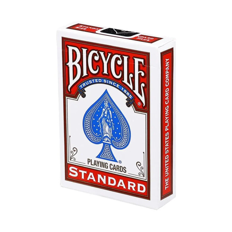 Playing Cards: Bicycle - Standard Index Red/Blue/Black Mix Game - لعبة